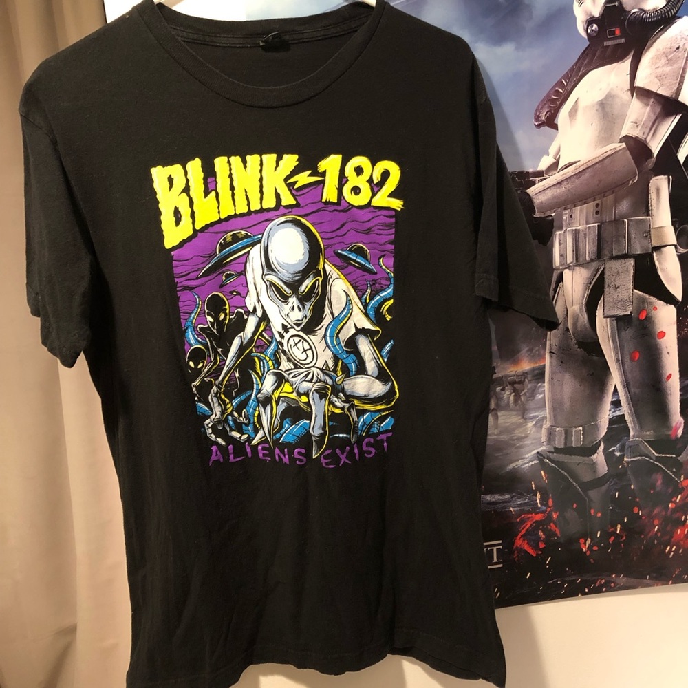 Blink 182 Aliens Exist T-Shirt
